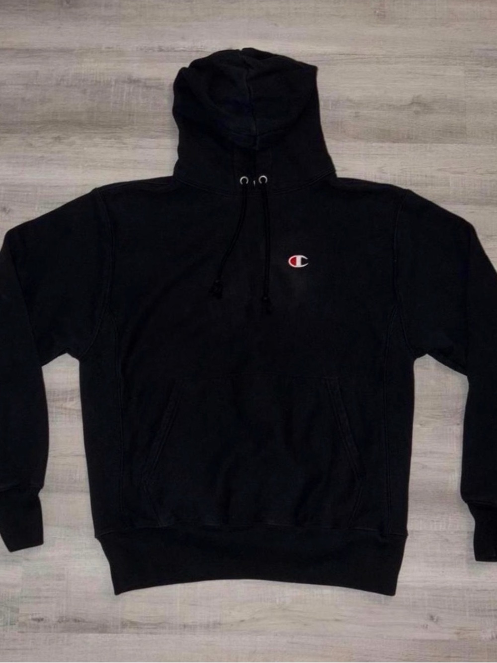 Champion Black Hoodie